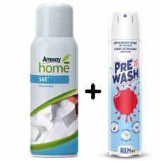 1+1 Zestaw Amway Odplamiacz spray Home 0,4 l + Riem Odplamiacz 0,3 l