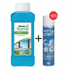 1szt Amway LOC Płyn do szkła + RIEM Spray do szkła Vitres-50%